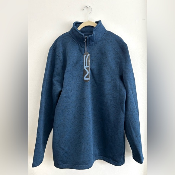 Mark Russo Quarter Zip Sweatshirt Men’s (L) - Picture 1 of 3